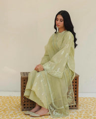 Pearl Green Lawn 3-Piece