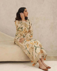 Whispering Flora | 2-Piece Lawn Stitched Suit